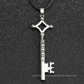 Wholesale Attack On Titan Necklace Key  Pendant Fashion Vintage Retro Anime Jewelry For Men Cosplay